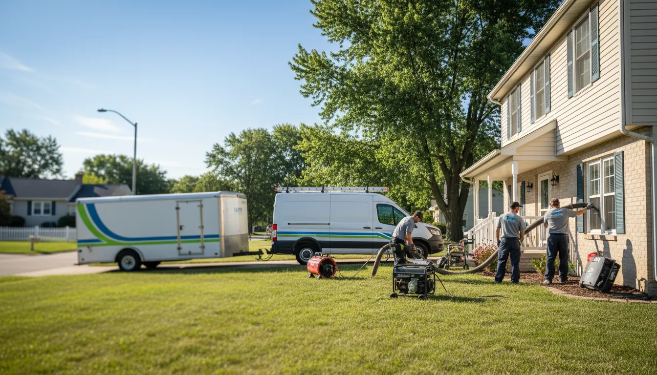 Flooded Basement Restoration And Cleanup With Repair in Cummings, ND near me
